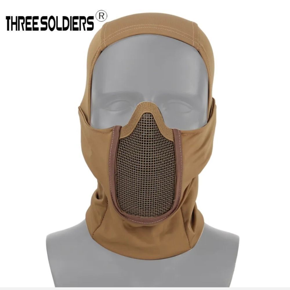 Balaclava Airsoft Mesh Mask Full Face Protection Hood for Cs War Game Hunting US